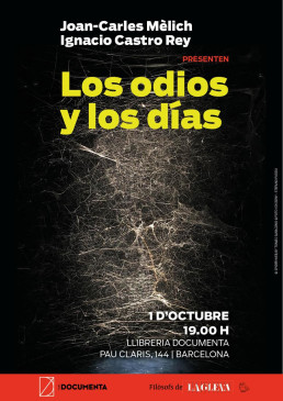presentacion Los odios y los días 1 de octubre Barcelona