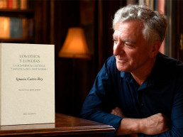 Ignacio Castro rey con su libro los odios y los dias